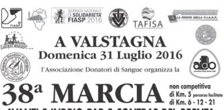 Valstagna La Marcia Avanti e Indrio Par E Contrae 2016