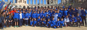 I giovani del Football Valbrentaa Roma