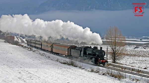 treno di natale pergine valbrenta