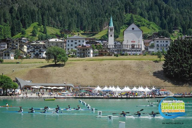 campionati canoa velocita auronzo cadore 2016
