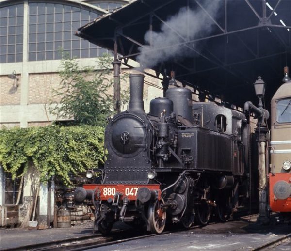 La Locomotiva A Vapore 880 001 Del 1913 Della Societ Veneta Ferrovie la-locomotiva-a-vapore-880-001-del-1913-della-societ-veneta-ferrovie